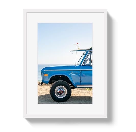 Surf Bronco Framed Photography Wall Art