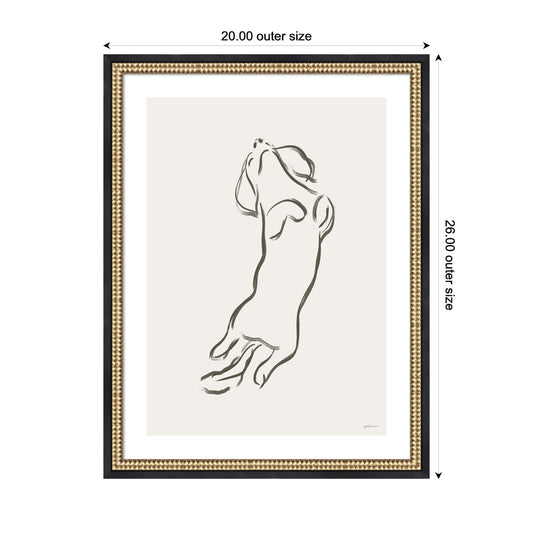 Dachshund Framed Wall Art Print