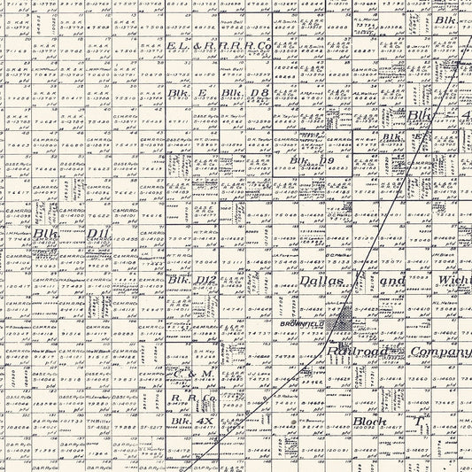 Vintage Map of Terry County, Texas, 1926 (Edition 2)