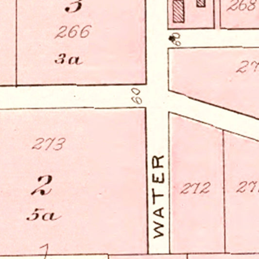 Vintage Map of Virgil, Vernon County, Missouri, 1903