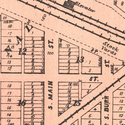 Vintage Map of Waushara County, Wisconsin, 1906