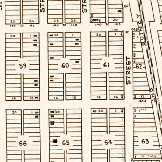 Vintage Map of Saint Paul Park, Minnesota, 1938