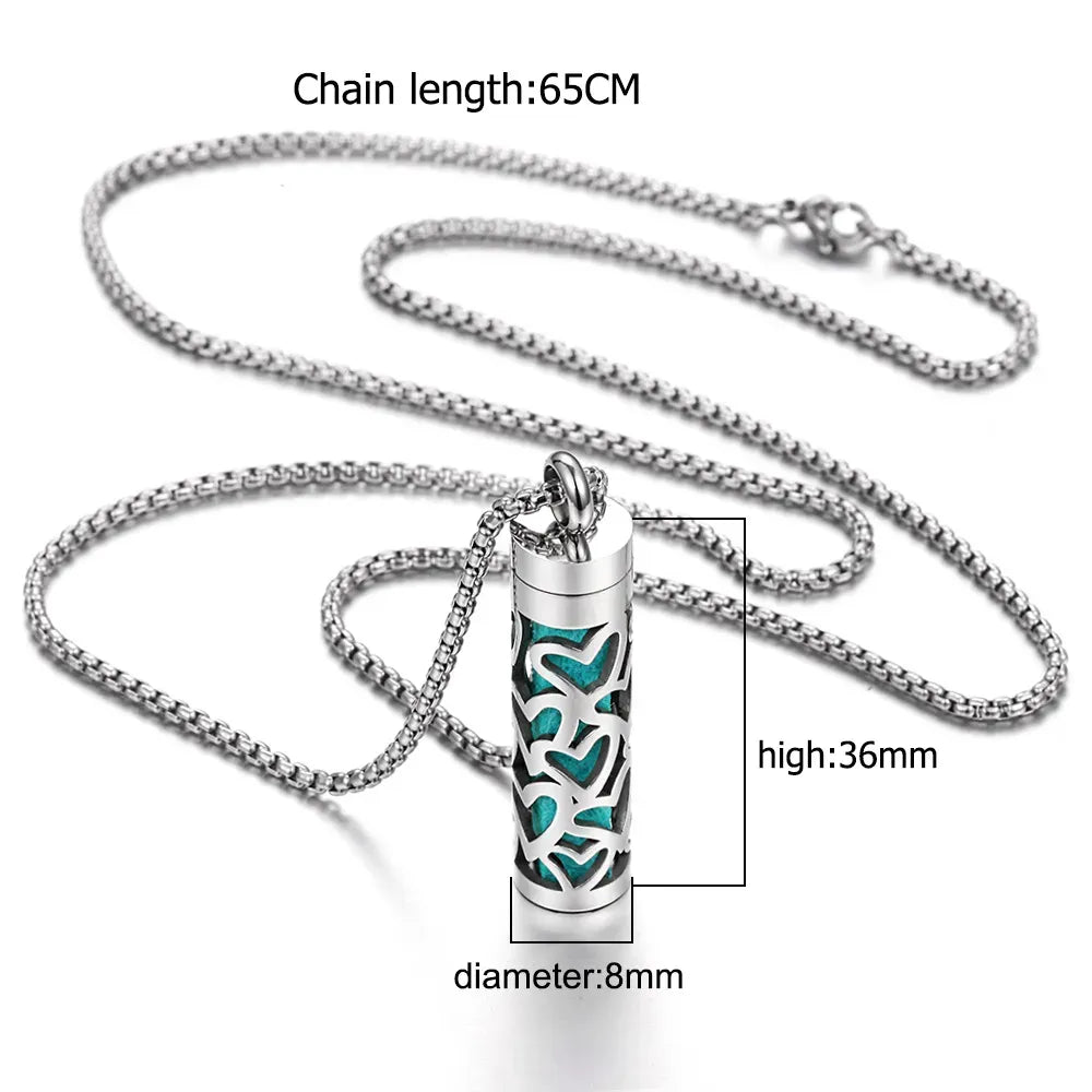 ScentCarry™ Aromatherapy Necklace – Keep Your Favorite Fragrance Close!