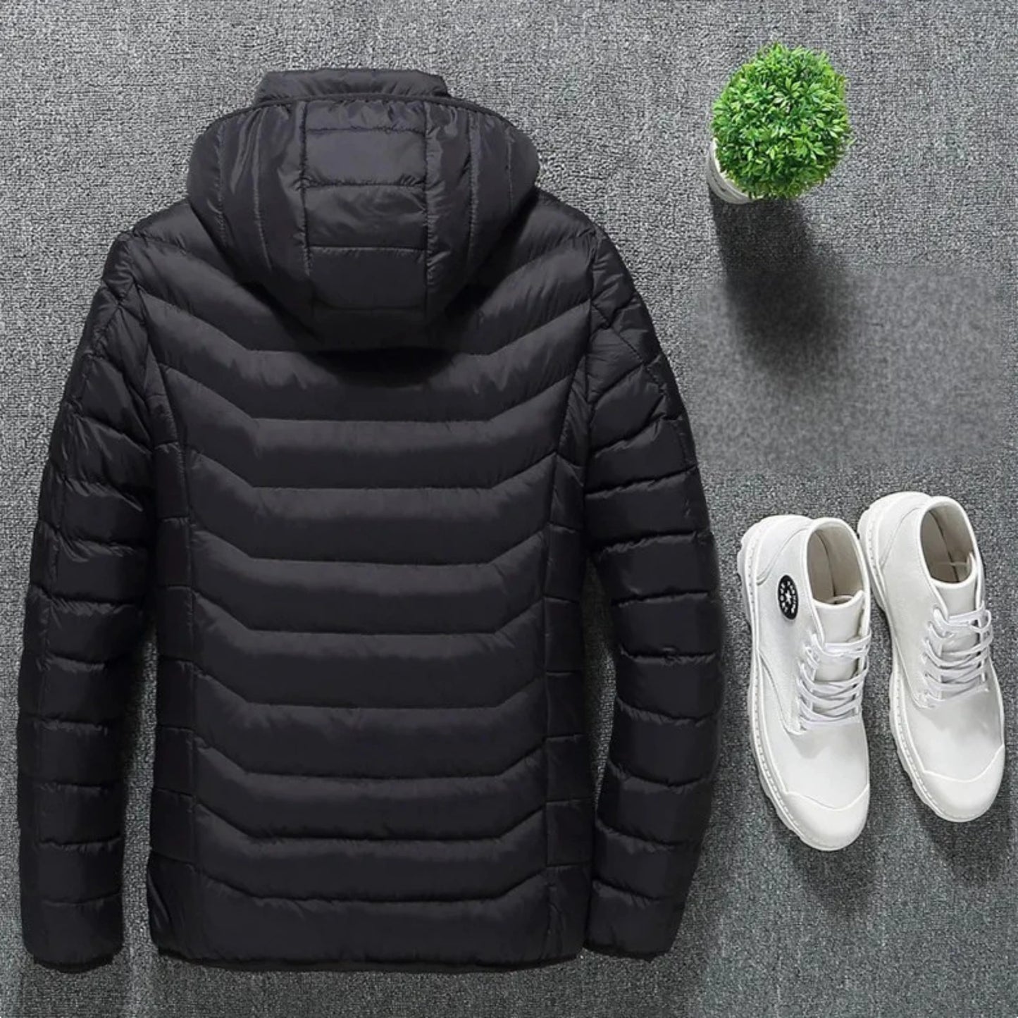 USB Heated Jacket - Electric Heated Coat with 3 Temp Settings