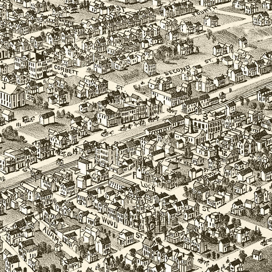 Vintage Map of Tarentum, Pennsylvania, 1901