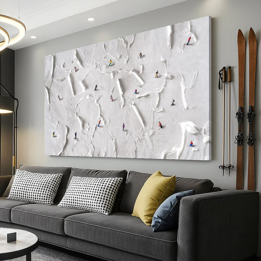 Mountain Minimalist Canvas Wall Art