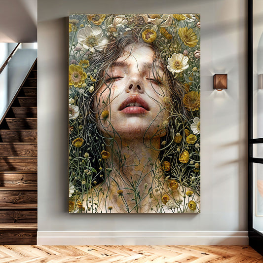 Garden Blossom Floral Canvas Wall Art