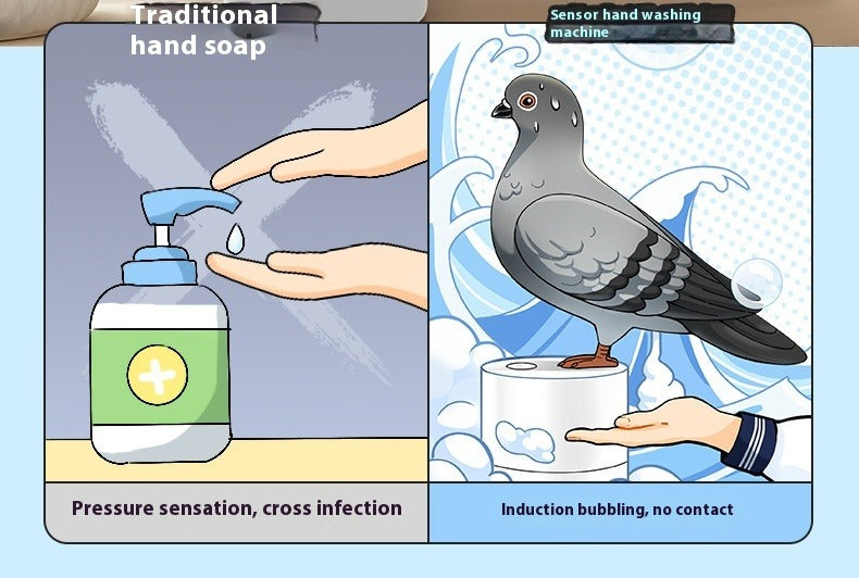 FoamyBird™ - Touchless Smart Soap Dispenser (Bringing Cleanliness to a Whole New Level)