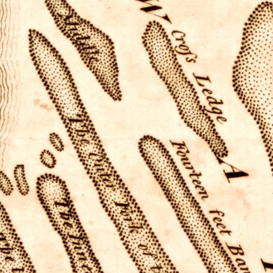 Vintage Map of Delaware, 1795
