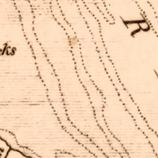 Vintage Map of Delaware, 1812