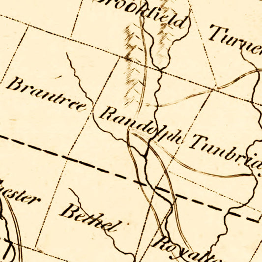 Vintage Map of Vermont, 1795 (No. 1)