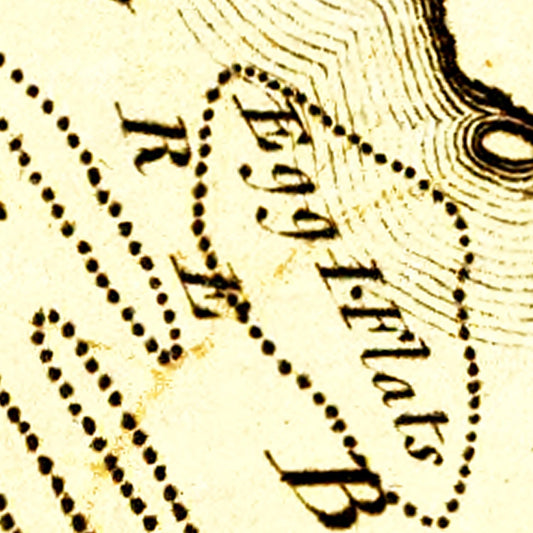 Vintage Map of Delaware, 1795 (Edition II)