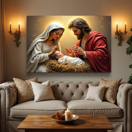 3D Faith Canvas Wall Art VI