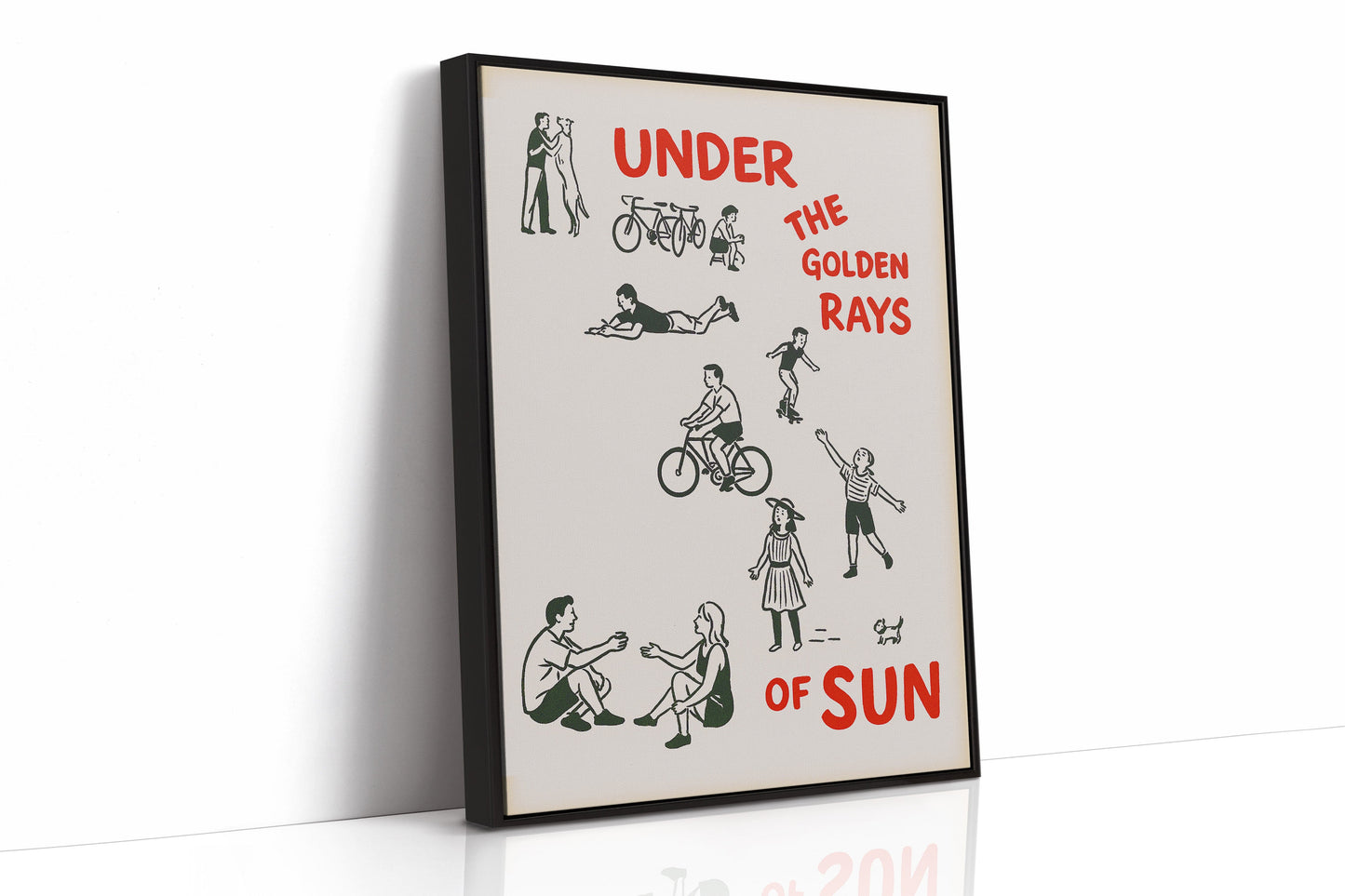 Golden Rays of Joy