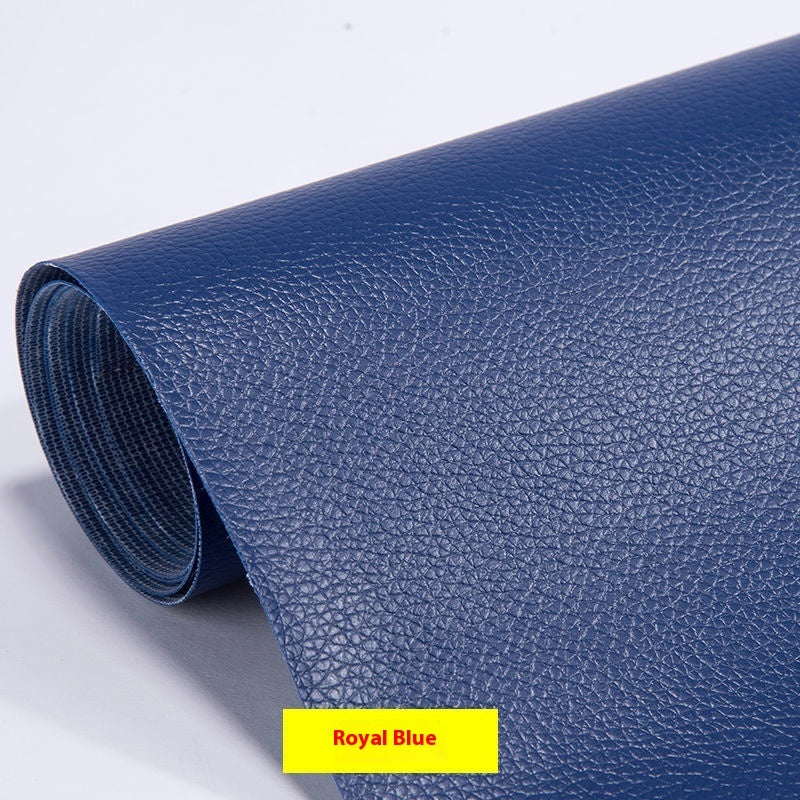 royal blue leather repair sticky patch