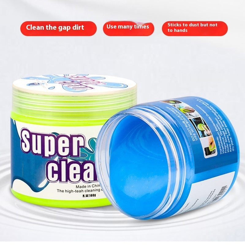 Multifunctional soft gel cleaning putty jar blue 200g