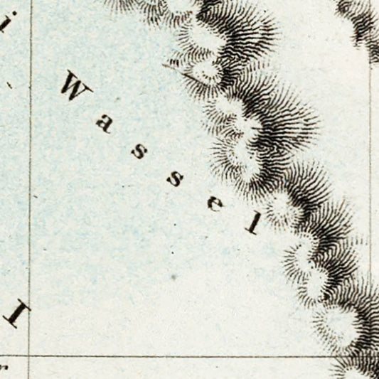 Vintage Map of Egypt, 1832