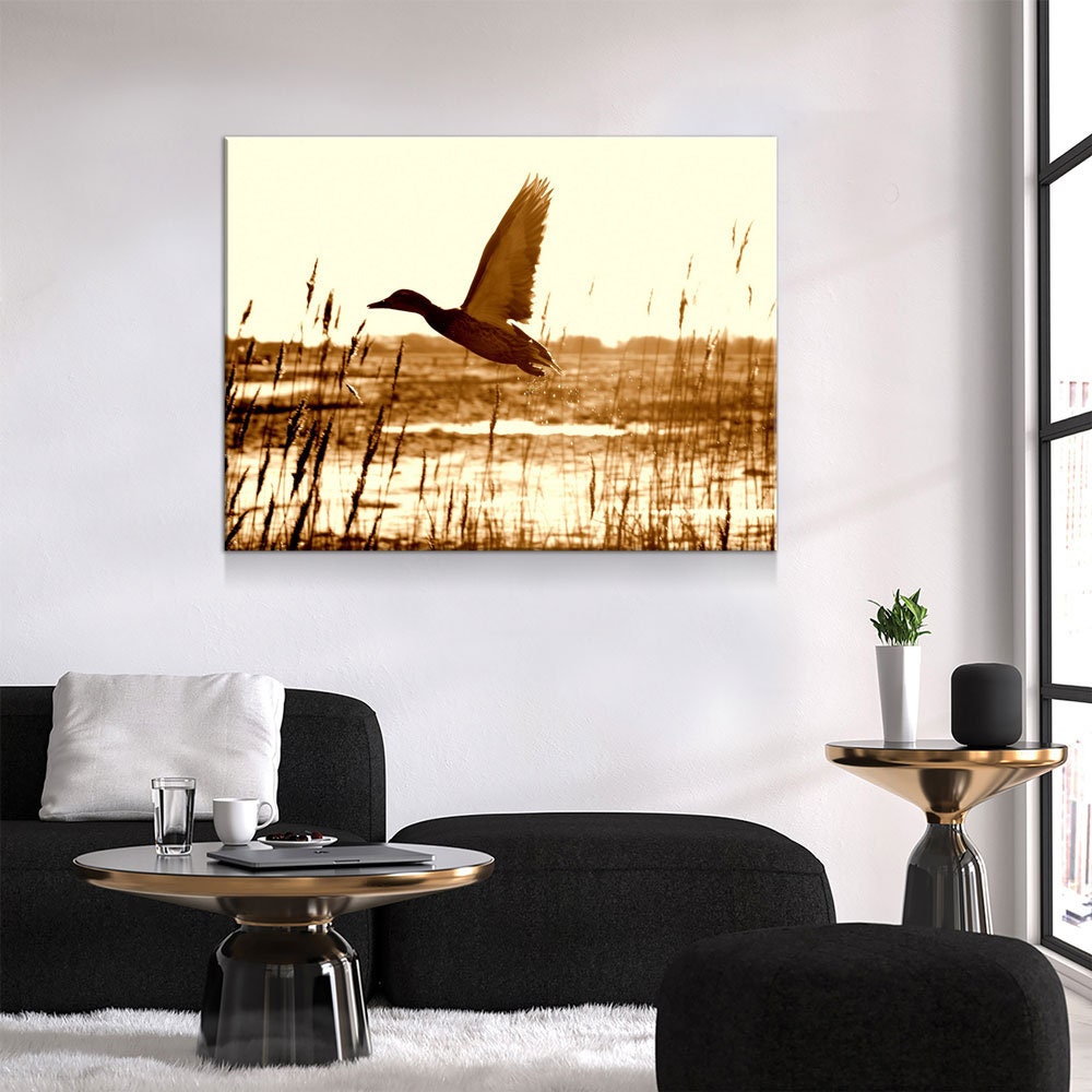 Duck Hunting Canvas Wall Art