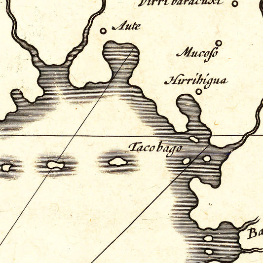 Vintage Map of Florida, 1834