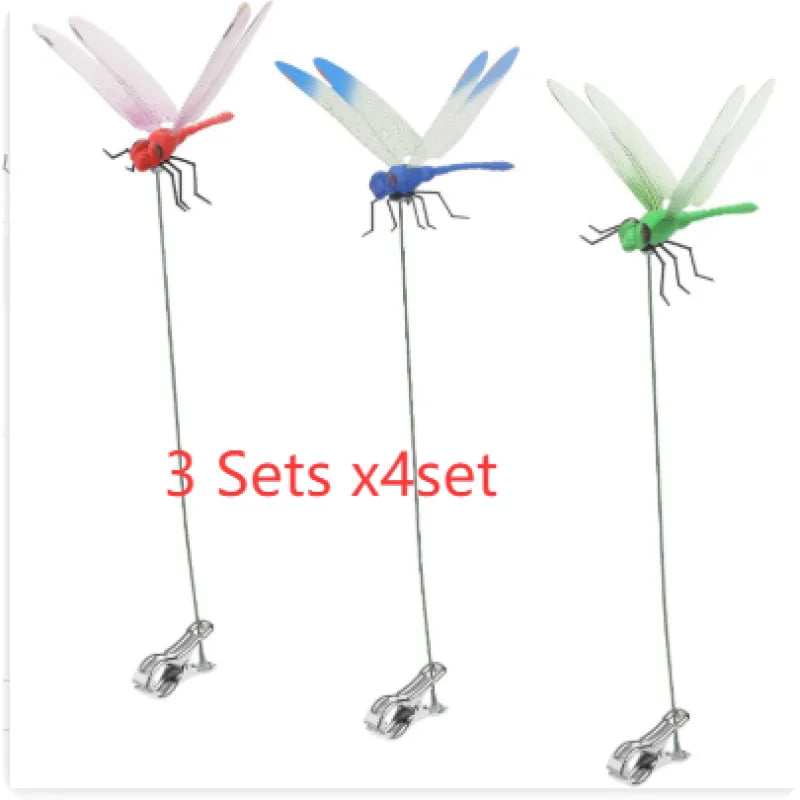 Dragonfly Garden Decoration Clip – Decorative Plant Accent