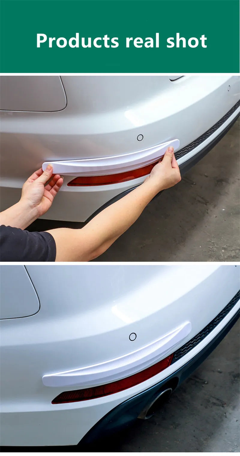 Universal Car Bumper Protector Strips (2-Pack) – Keep Your Bumper Looking New