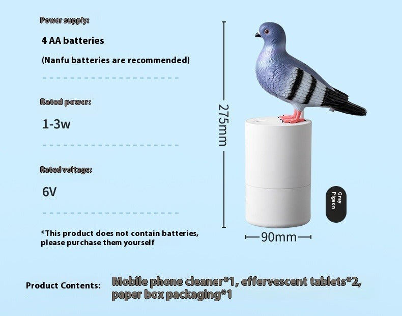 FoamyBird™ - Touchless Smart Soap Dispenser (Bringing Cleanliness to a Whole New Level)