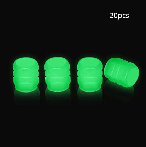 GlowGuard™ Tire Luminous Valve Cap – Safer Night Rides, Cooler Wheels
