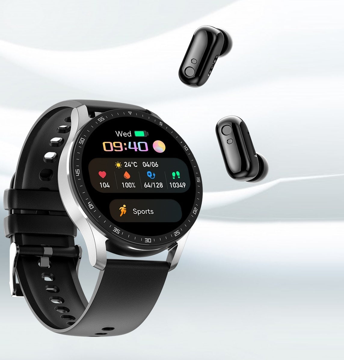 WatchBuds Pro - Your All-in-One Smartwatch and Earbuds for a Seamless Life