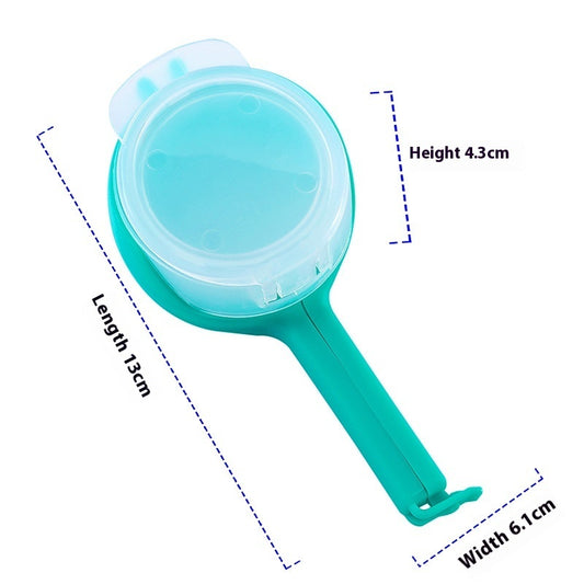 Blue Reusable bag sealer clips
