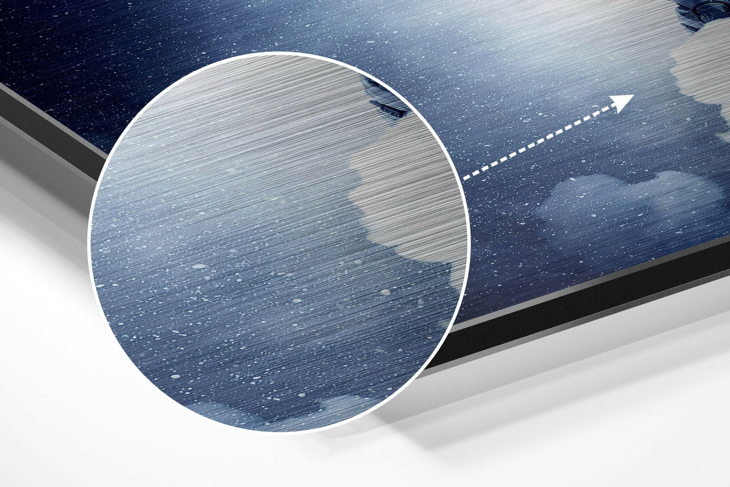 Holding the Moon Metal Wall Art