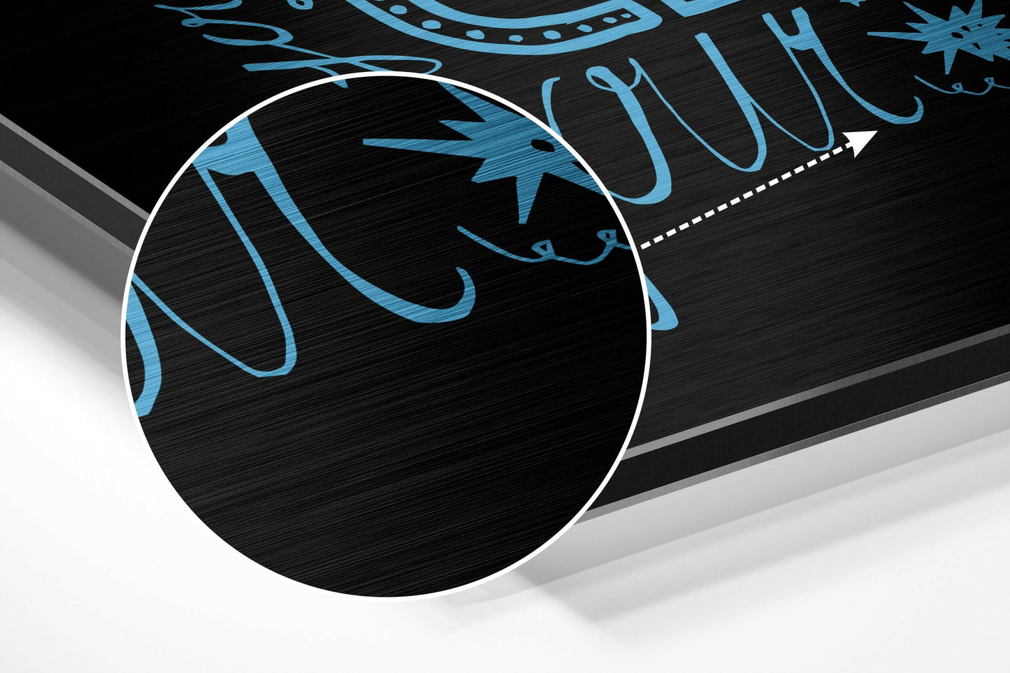 Change Your Thoughts Aluminum Dibond Wall Art