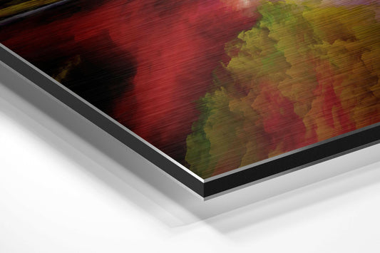 Color Clouds Metal Wall Art