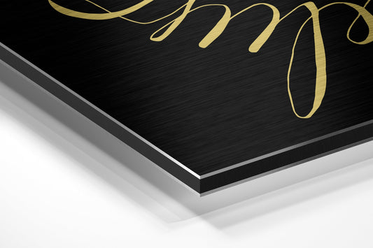 Always Believe Aluminum Print