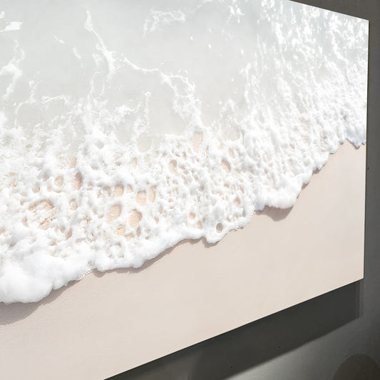 White Sea Foam canvas shown in a styled room setting, view 2