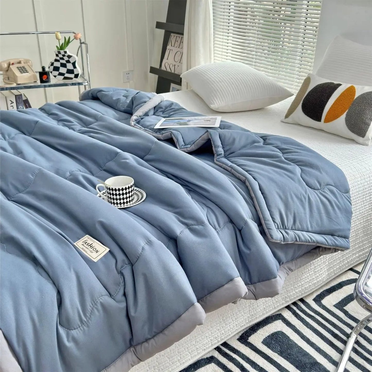 ChillBliss Cooling Comforter - Hot Sleepers Solution