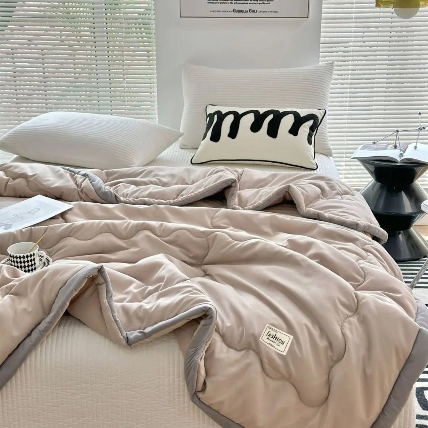 ChillBliss Cooling Comforter - Hot Sleepers Solution