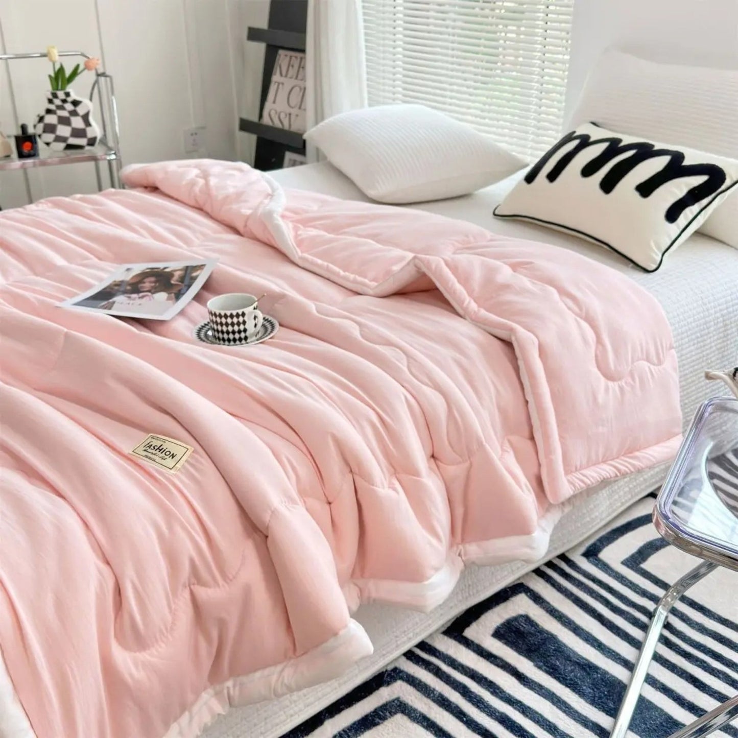 ChillBliss Cooling Comforter - Hot Sleepers Solution