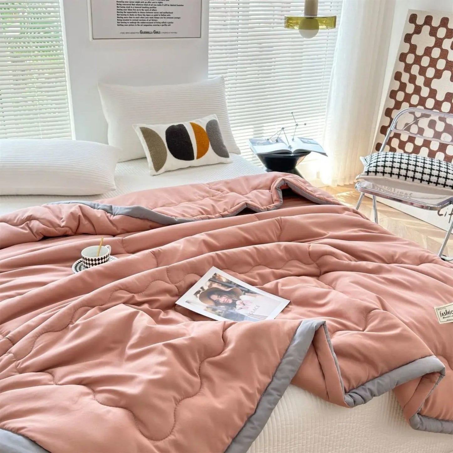 ChillBliss Cooling Comforter - Hot Sleepers Solution
