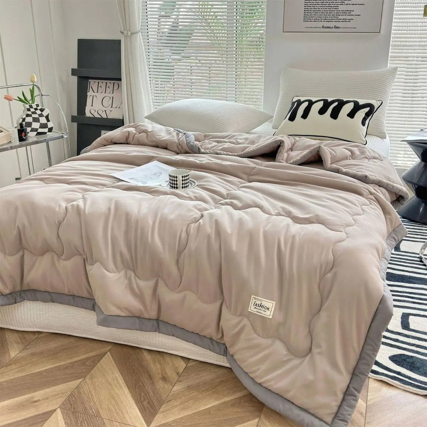 ChillBliss Cooling Comforter - Hot Sleepers Solution
