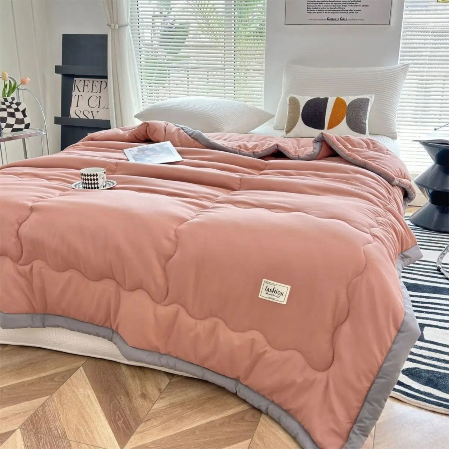 ChillBliss Cooling Comforter - Hot Sleepers Solution