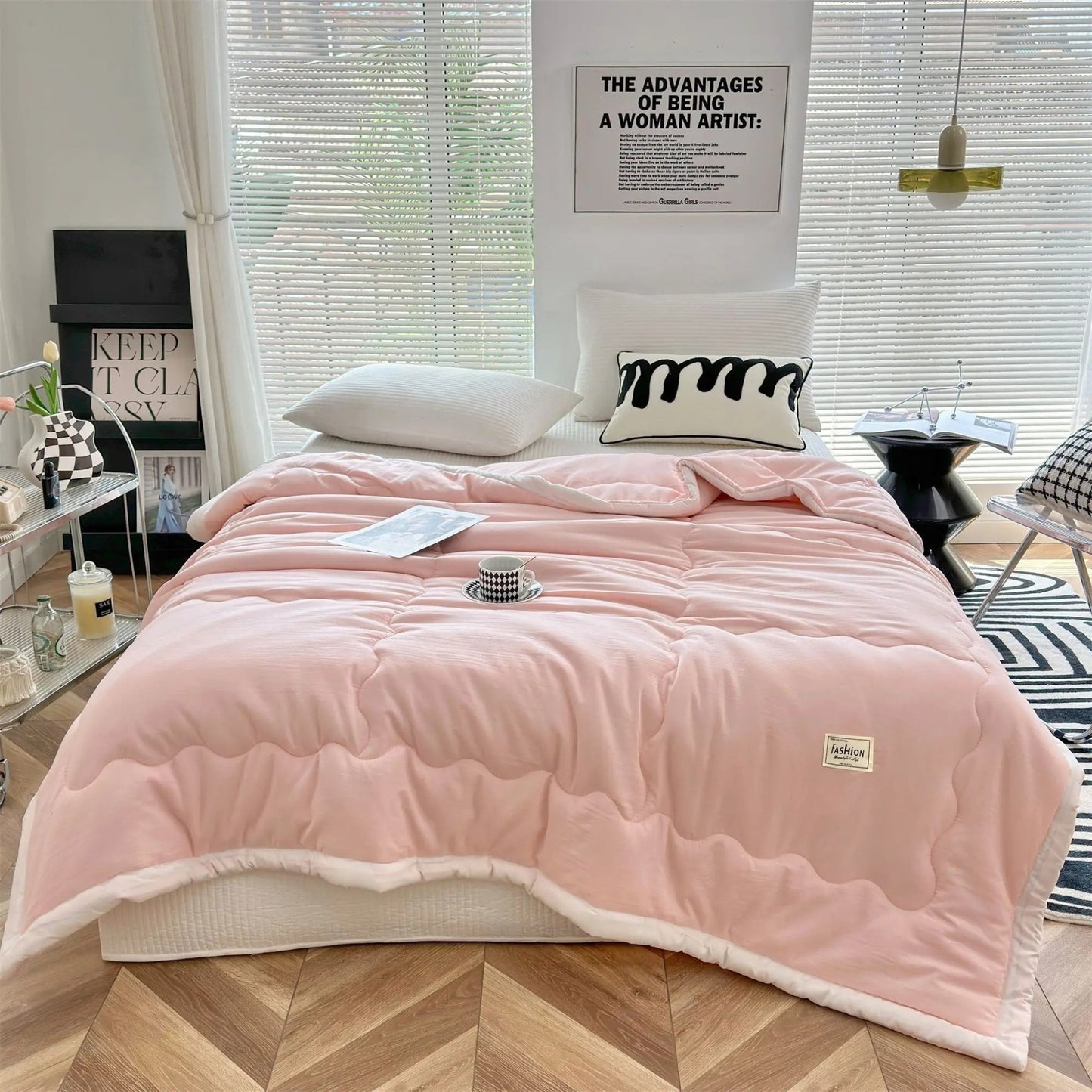 ChillBliss Cooling Comforter - Hot Sleepers Solution