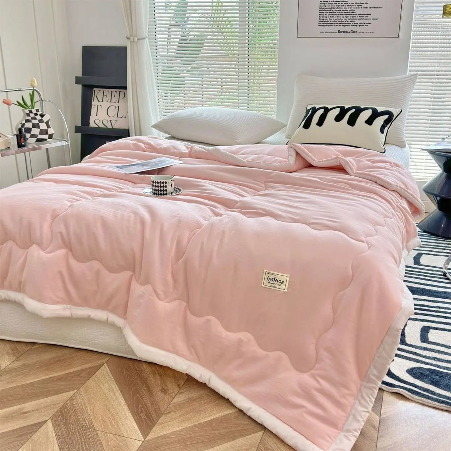 ChillBliss Cooling Comforter - Hot Sleepers Solution