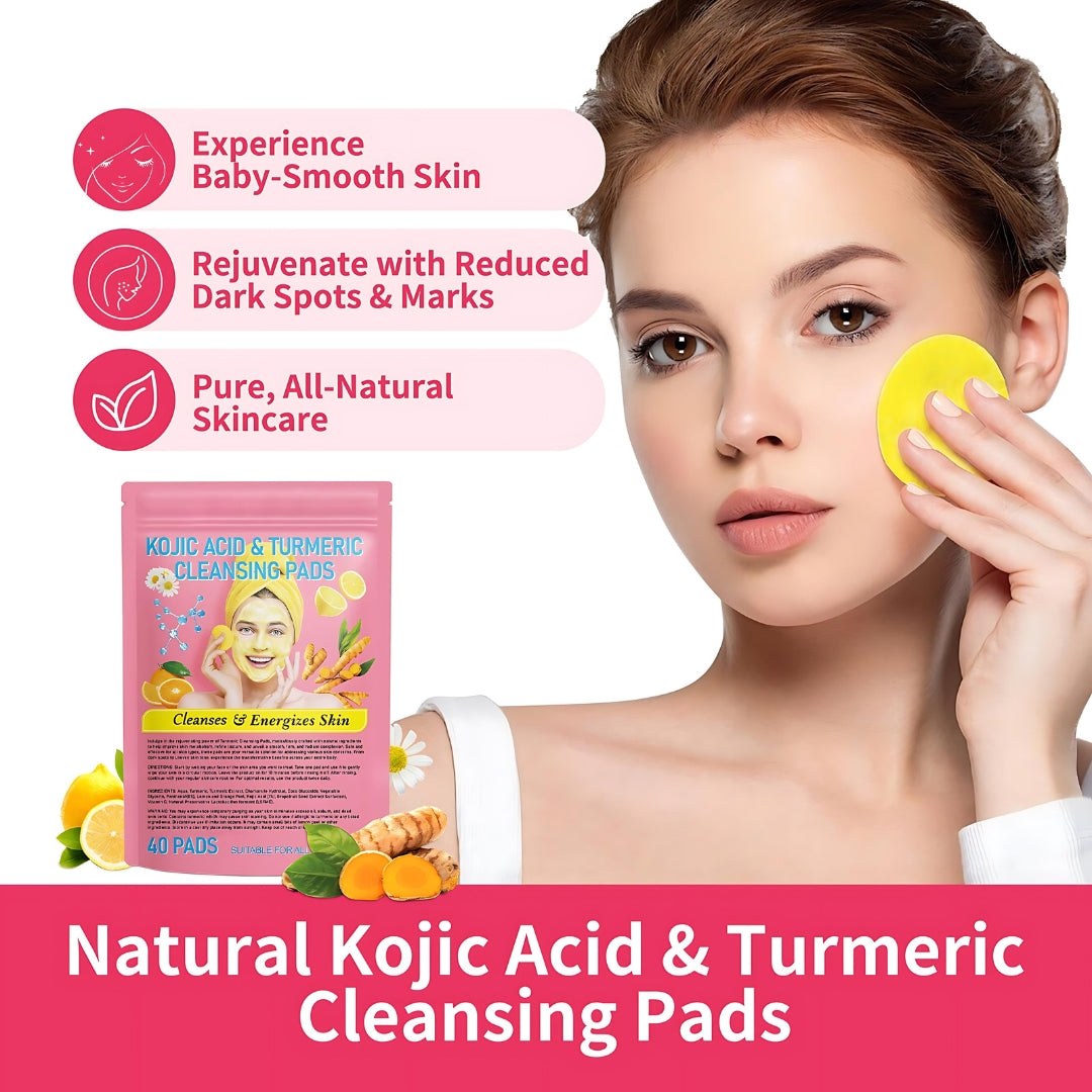 Turmeric & Kojic Acid Exfoliating Pads