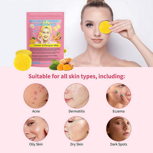 Turmeric & Kojic Acid Exfoliating Pads