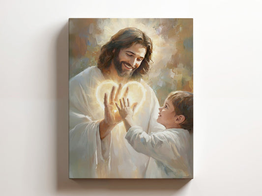 In His Hands | Canvas Artwork