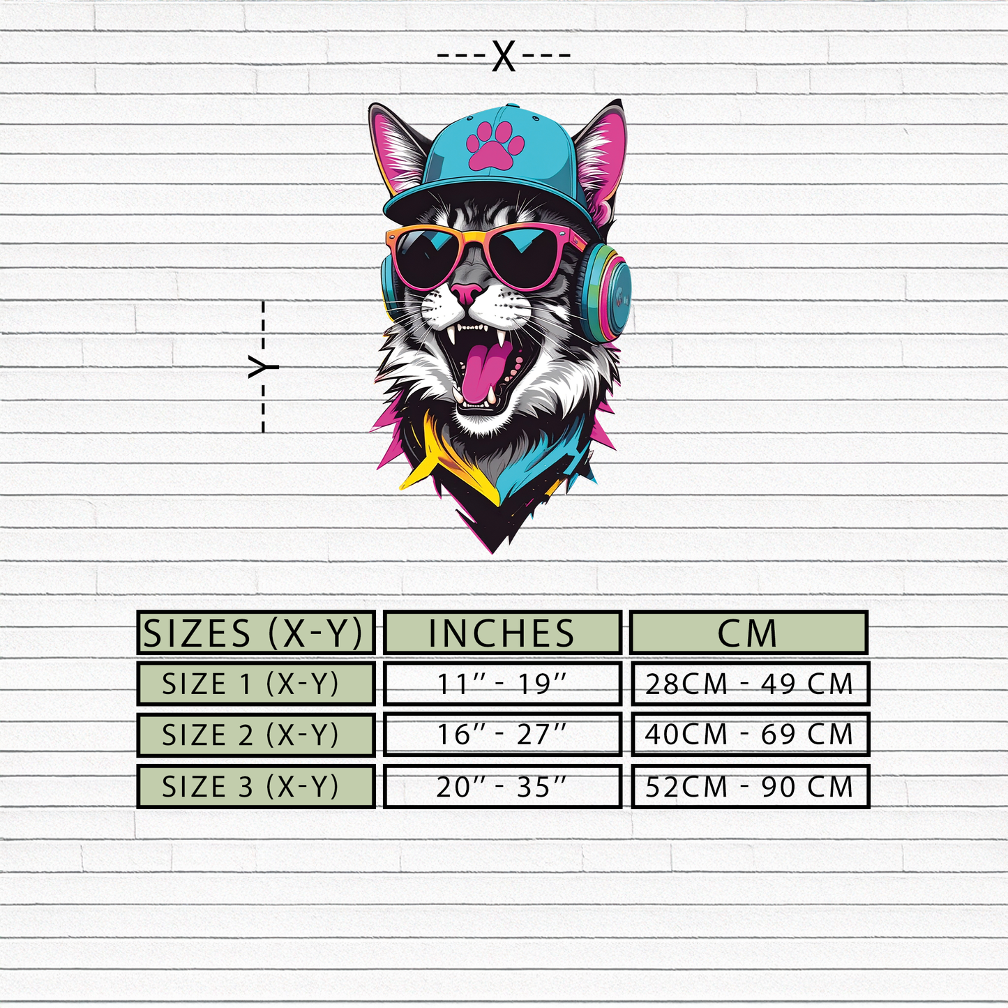 Cool Cat DJ Metal Wall Art - Street Style Decor