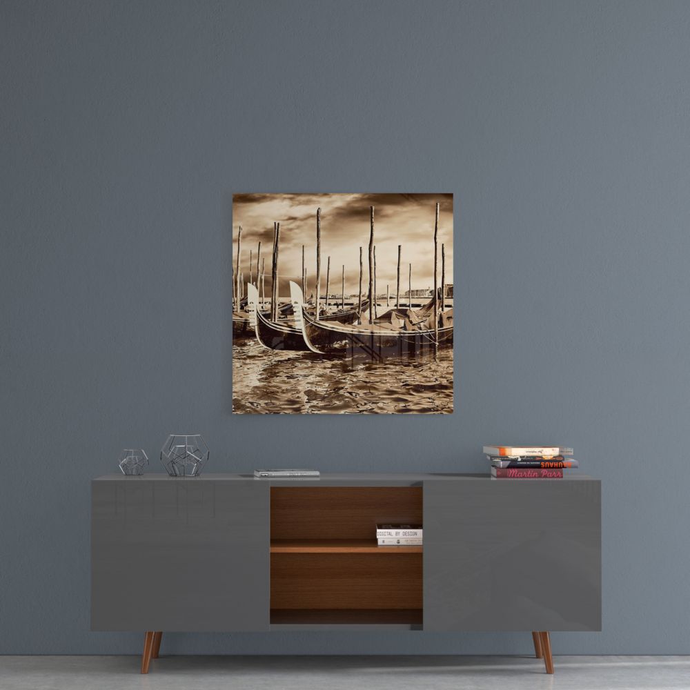 Venice Glass Wall Art - Grand Canal