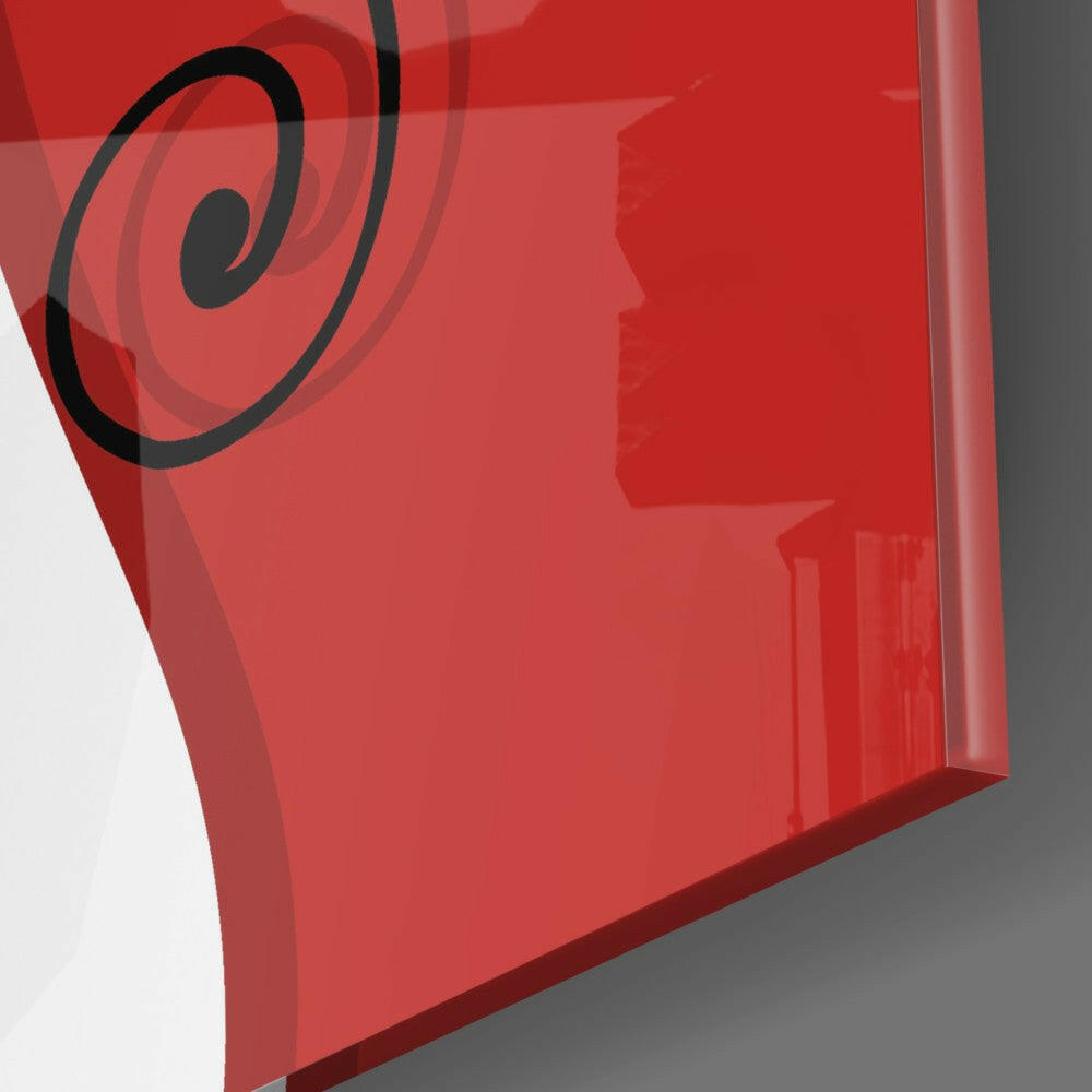 Cats Glass Wall Art - Playful Feline Decor