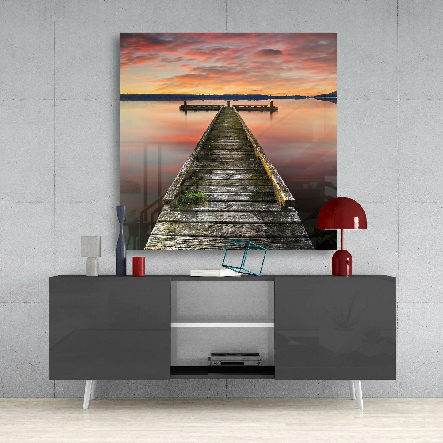 Dock Glass Wall Art
