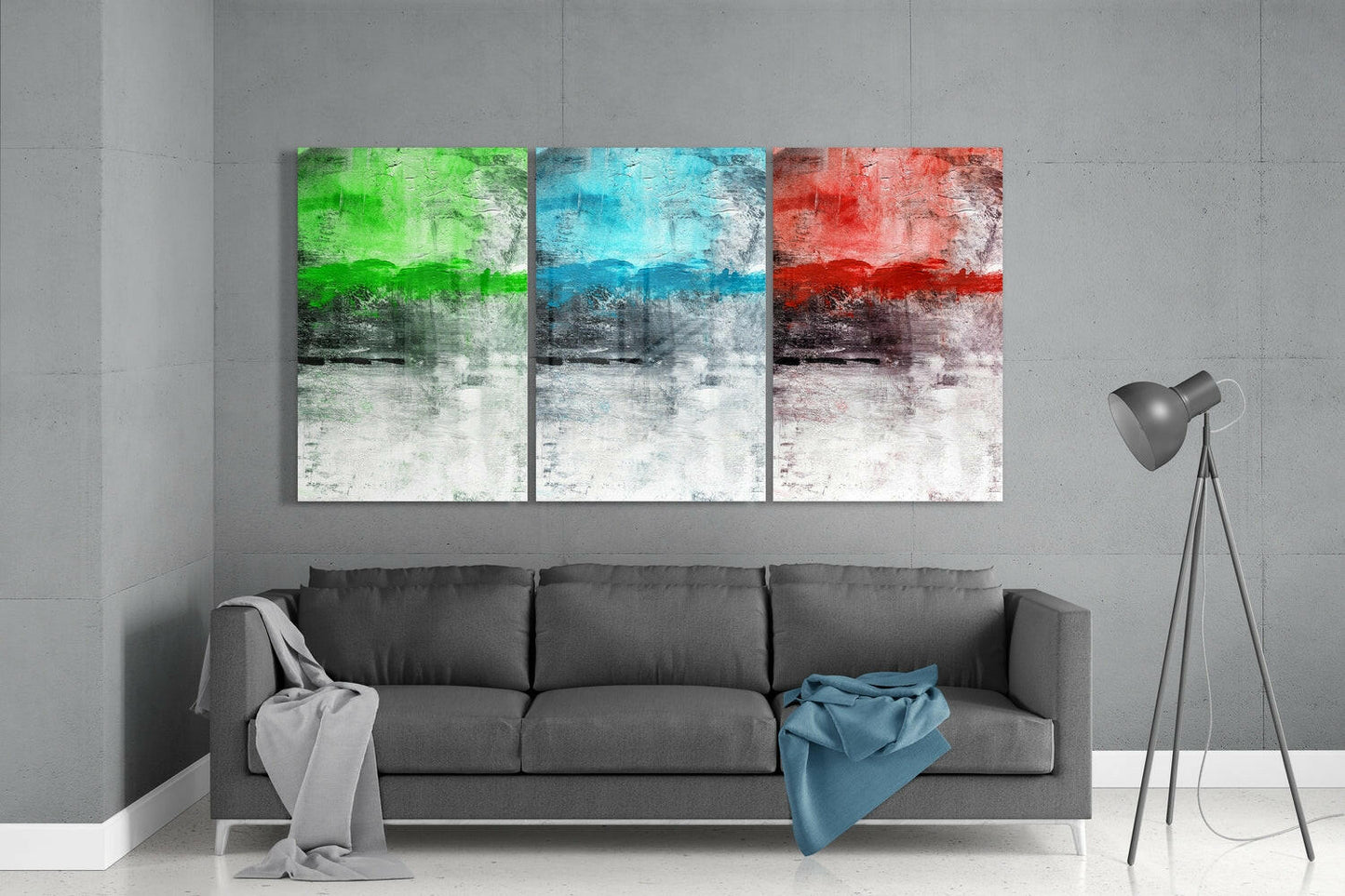 Colors Glass Wall Art